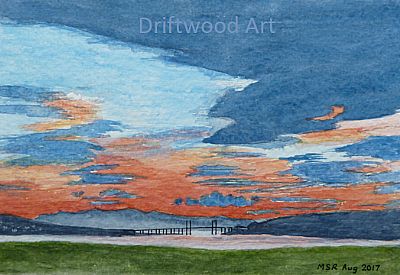 kessock bridge sunset